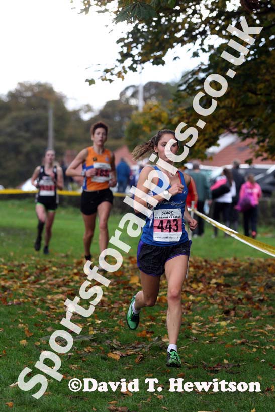 Senior women Red 443 North East Harrier League, Blaydon. Photo: David T. Hewitson/Sports for All Pics